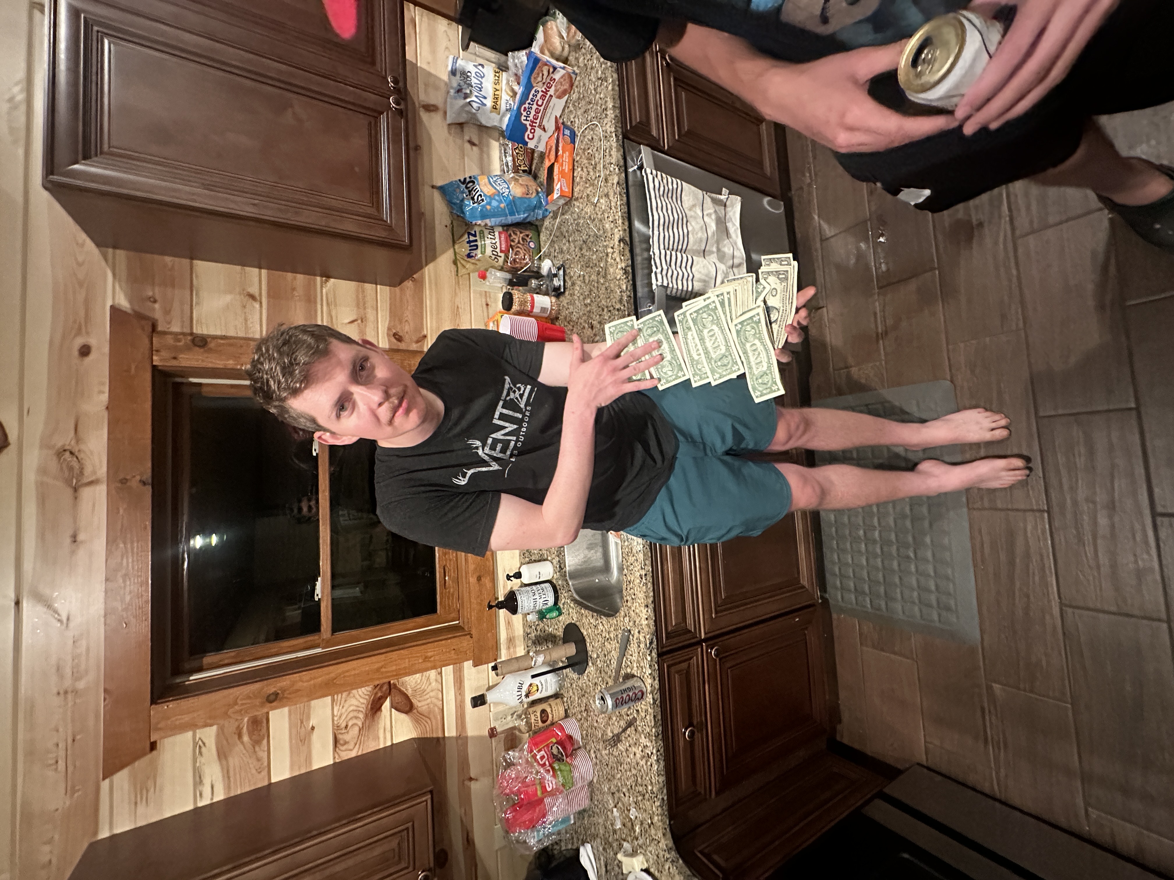 Johnny's first moments